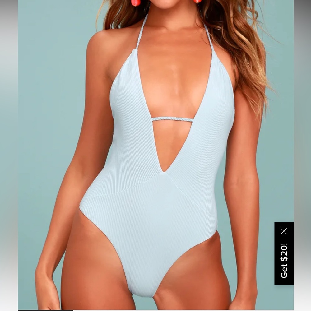 Frankie’s lily blue one piece